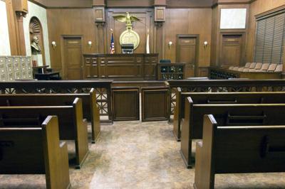 courtroom stock photo