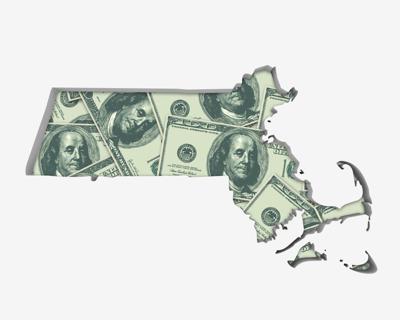Massachusetts Money Cash Economy Dollars Tax