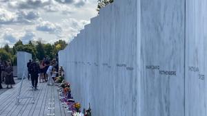 Wall of Names at Flight 93 National Memorial in Pennsylvania, Sept. 11, 2026 – 9/11 Photos