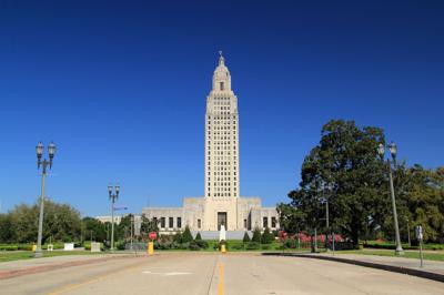 FILE - Louisiana State Capitol