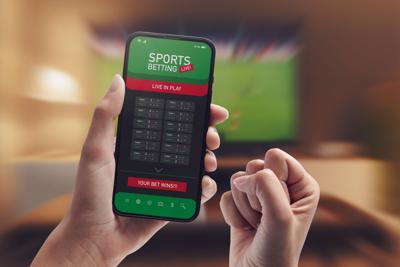 FILE: Mobile sports betting