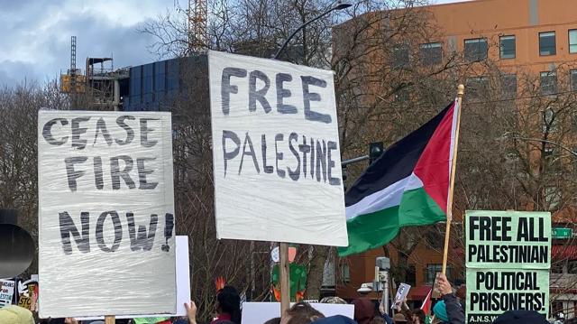 Paint-covered pro-Palestine protestors earn favorable court ruling