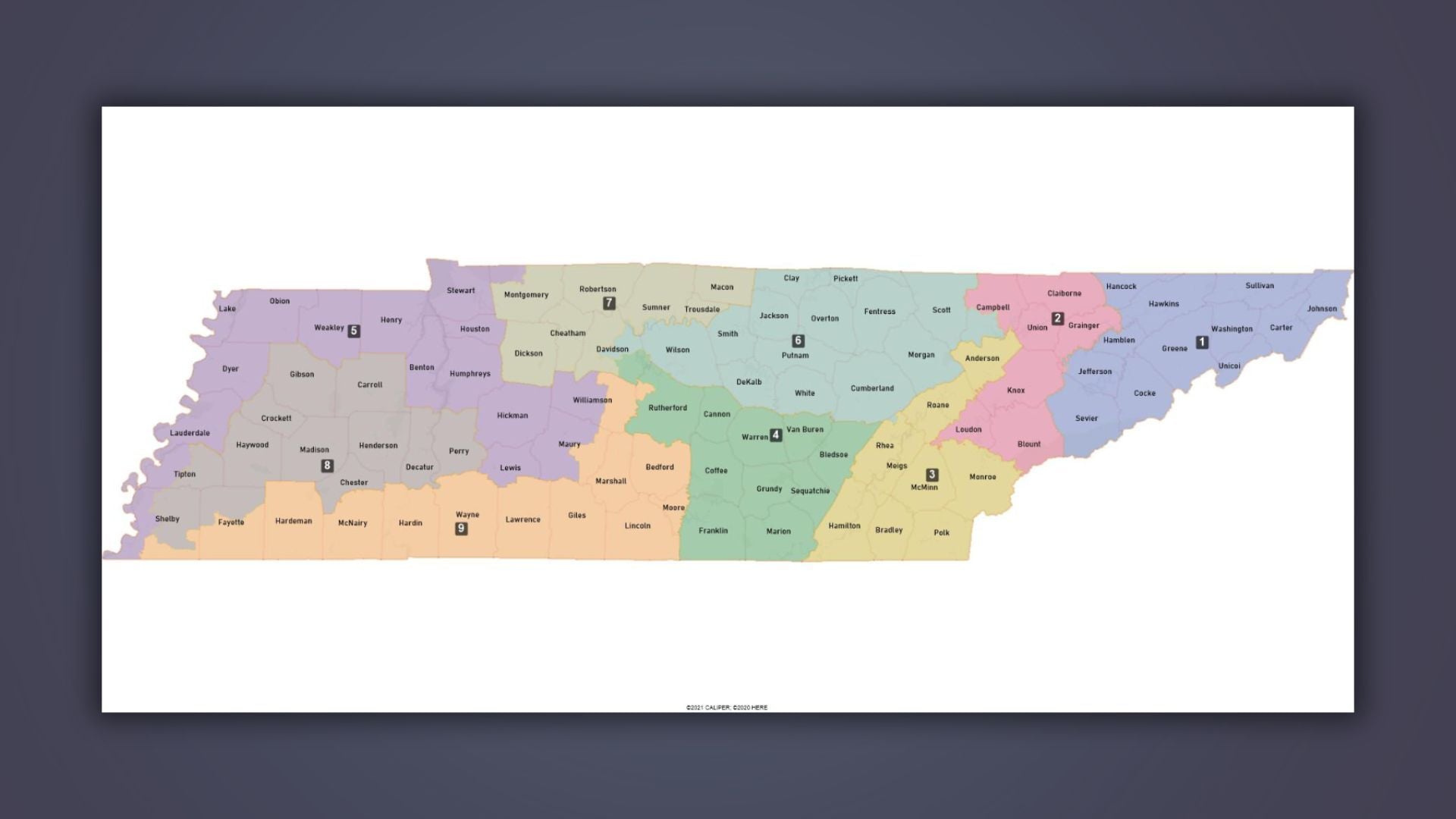 Tennessee lawmakers approve congressional map favoring Republicans