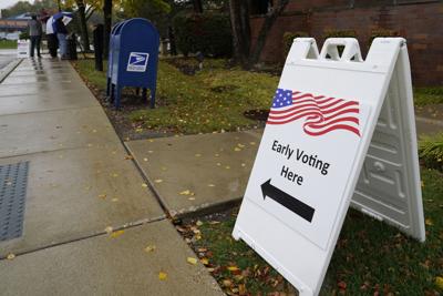FILE - Election 2020 Early Voting Illinois