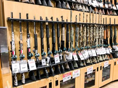 FILE - Gun store, gun shop, firearm sales, gun control