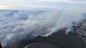 Carolinas wildfires numerous, fueled by dry winter, high winds