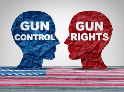 FILE - gun control rights second amendment firearms
