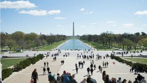 Washington Monument and Reflecting Pool on the National Mall