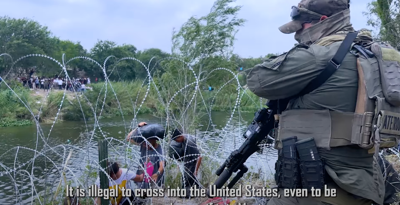 Operation Lone Star border crisis Texas Military Department tactics