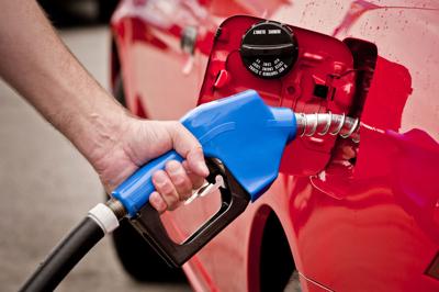 FILE - Gas pump gas tax