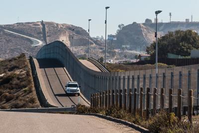 FILE - Border security