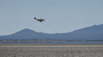 DARPA XRQ-73 SHEPARD Aircraft Takes Off at Edwards Air Force Base
