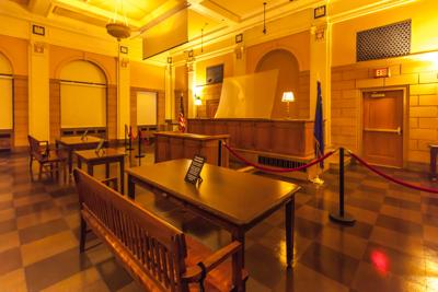 FILE - Courtroom