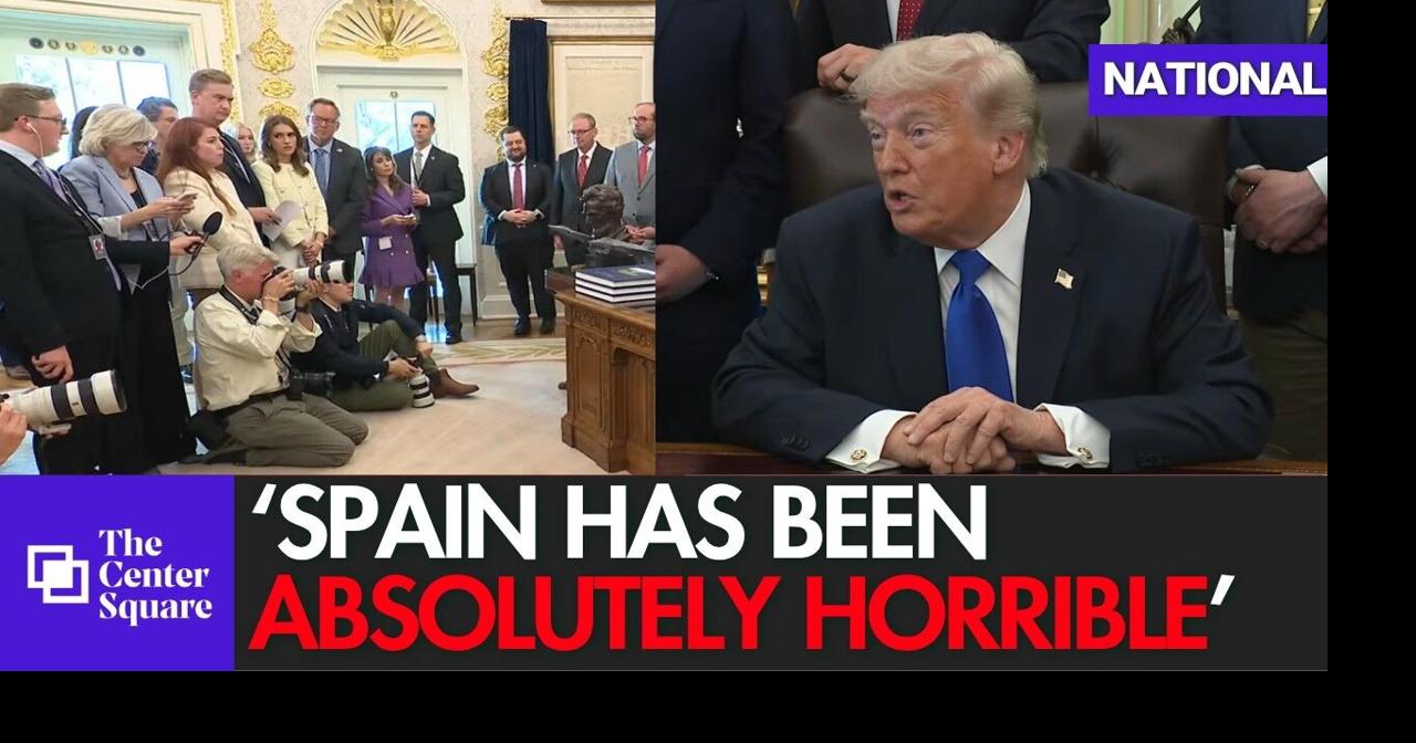 WATCH: Trump 'probably' considering pulling U.S. troops out of Italy, Spain