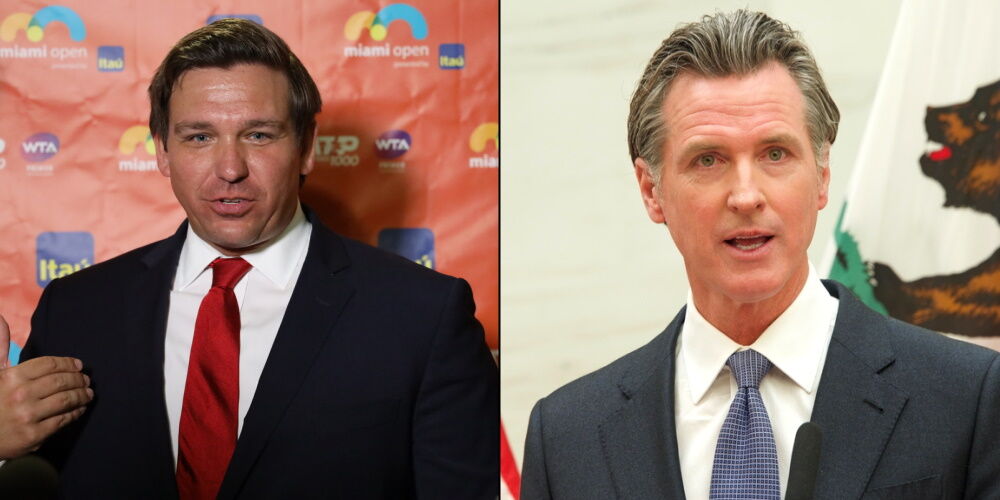 Op-Ed: The Newsom-DeSantis Debate Was Over Before It Started ...