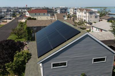 FILE - New Jersey Solar Panels