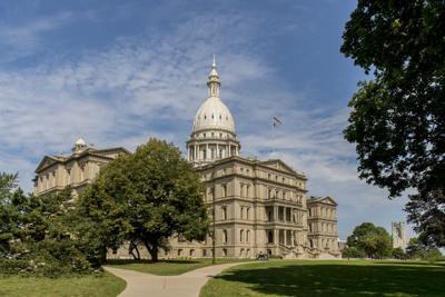 FILE - Michigan State Capitol