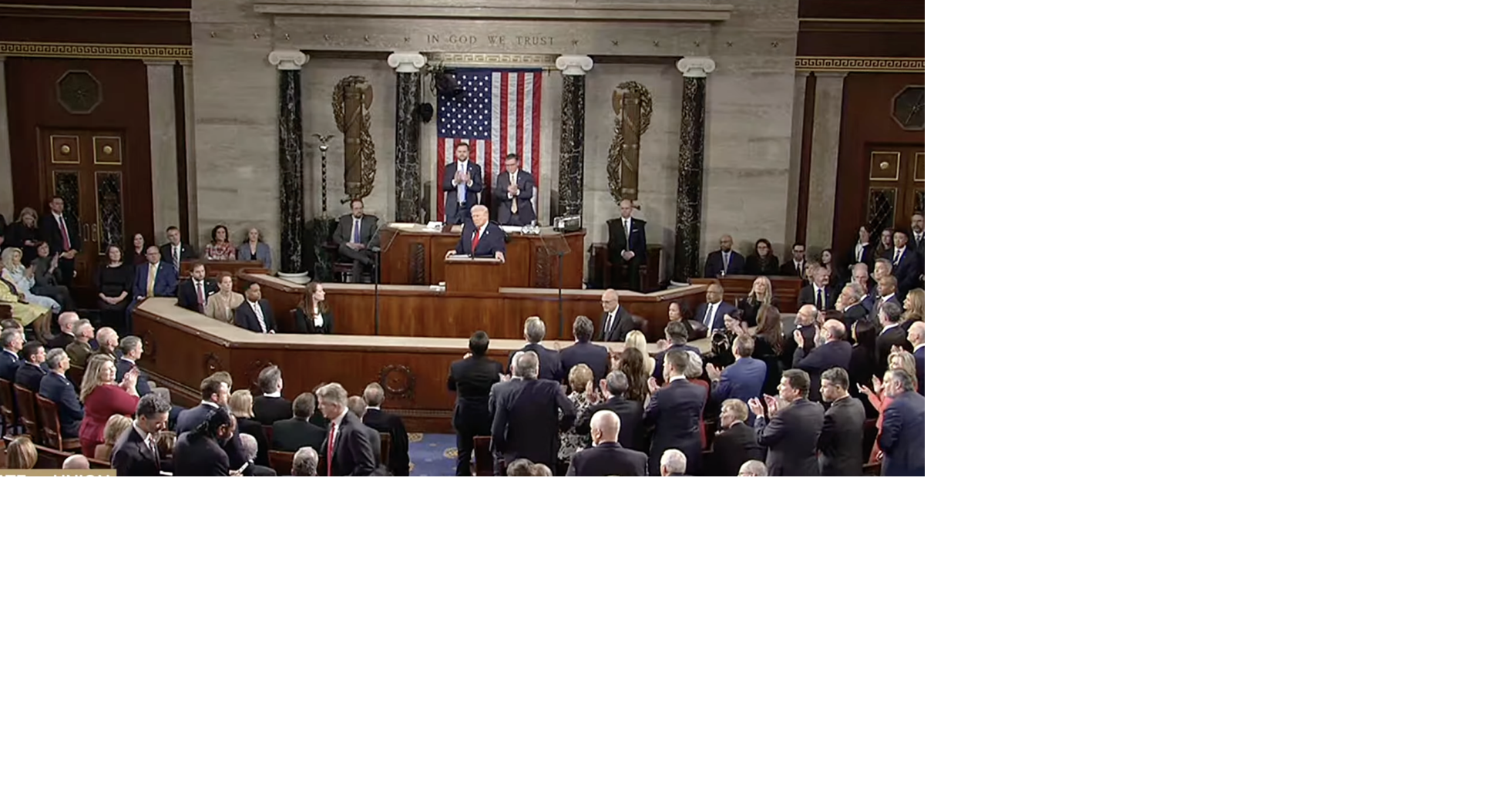 State of the Union highlighted political fracture between Democrats, Trump