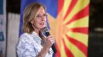 Karrin Taylor Robson speaks at an event in Phoenix.