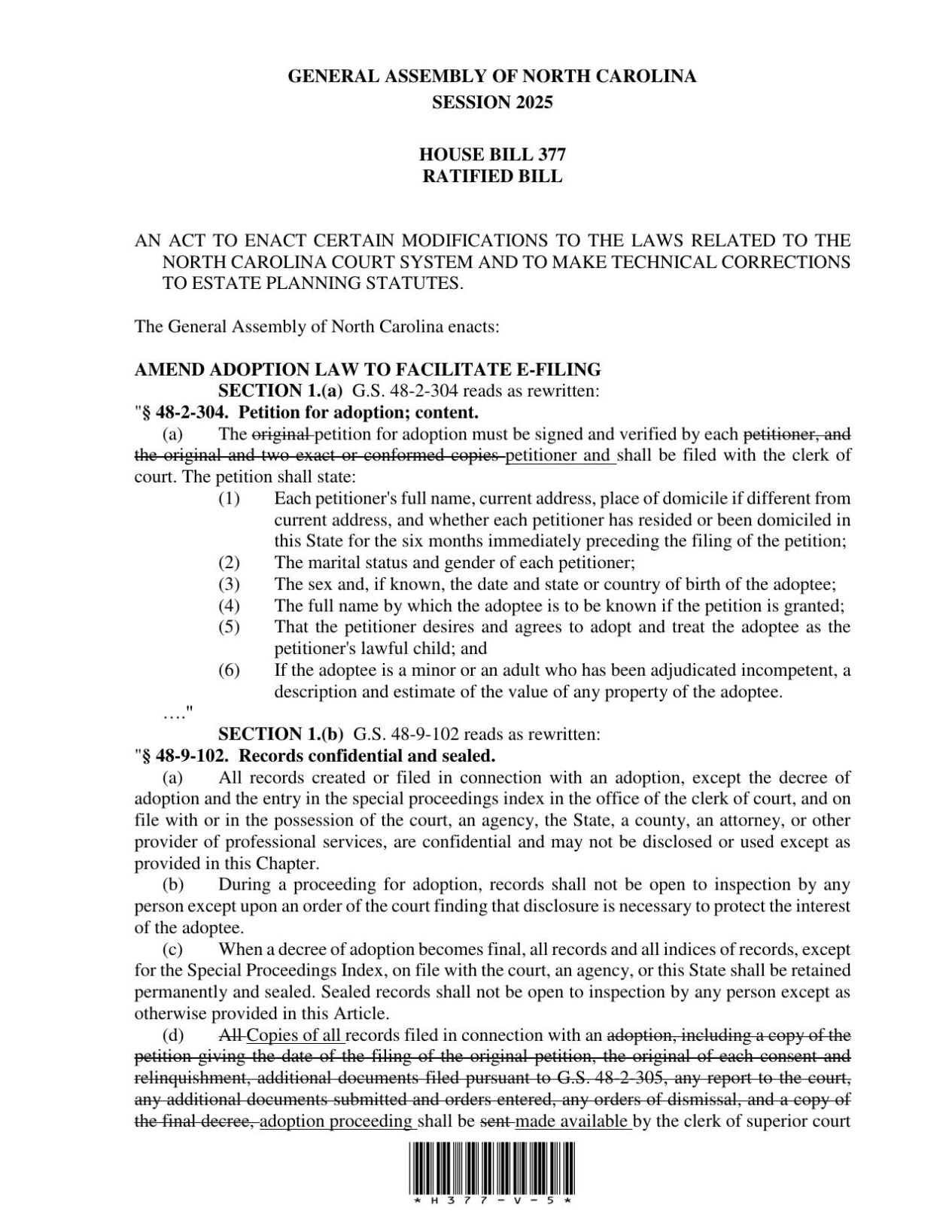 Judicial accountability proposal vetoed - North Carolina