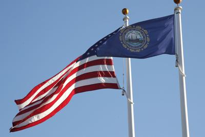FILE - New Hampshire Flag