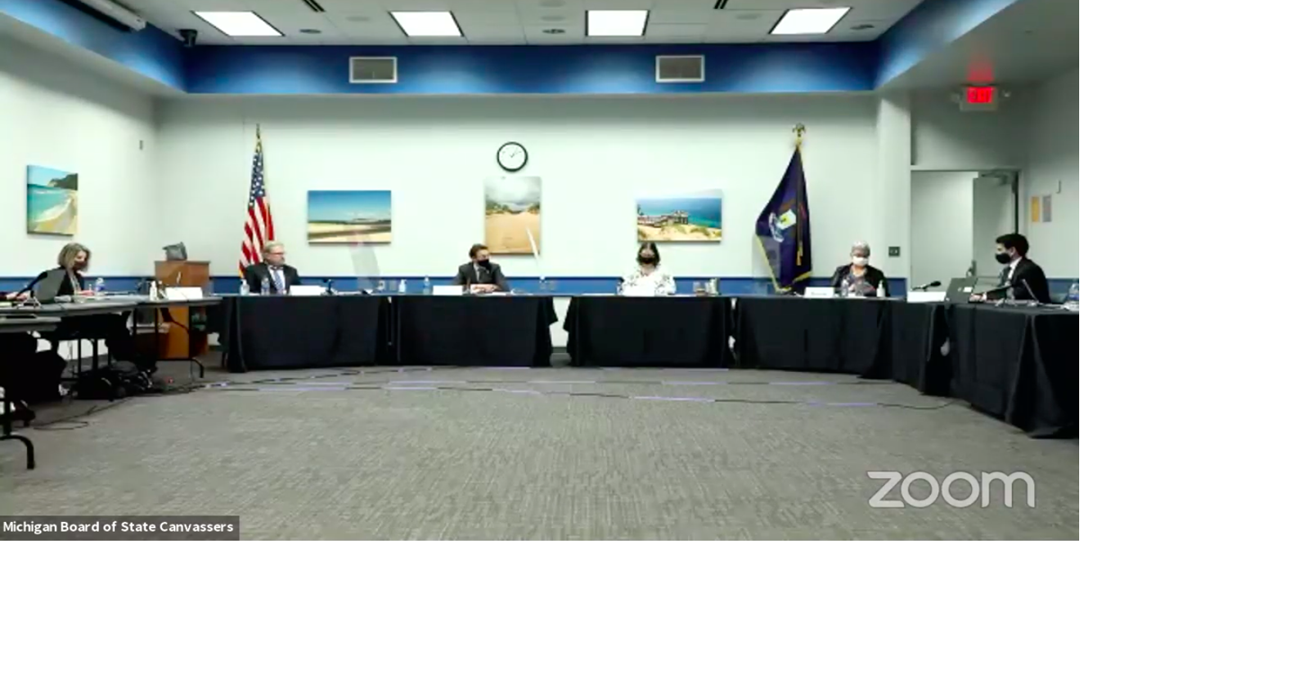 Michigan board of canvassers certify statewide election results