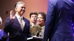 California Attorney General Rob Bonta takes the oath of office, Jan. 6, 2023.