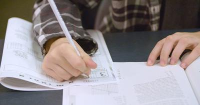 FILE - SAT test, ACT test, Standardized Testing, Test