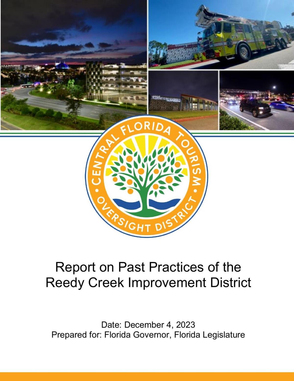 Report on Past Practices of the Reedy Creek Improvement District
