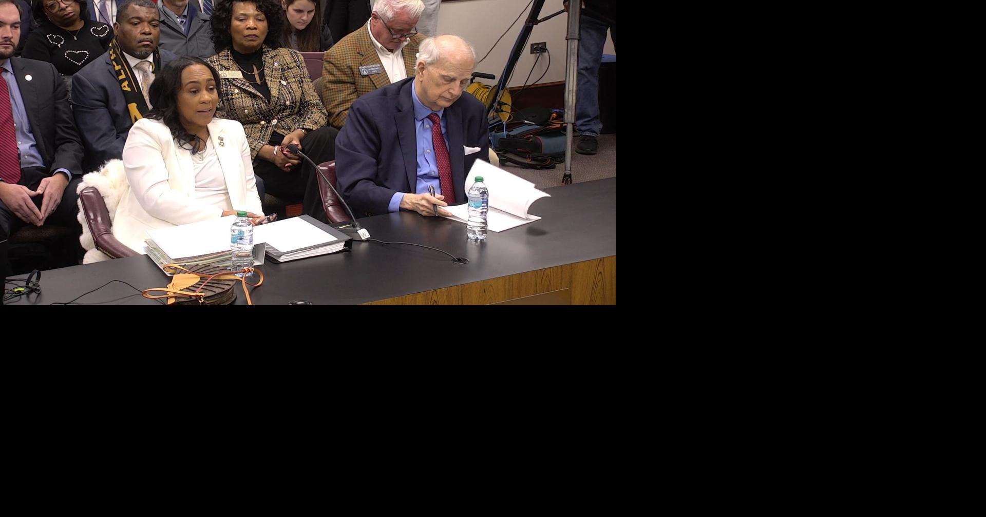 Willis, Barnes challenge Georgia Senate committee in hearing