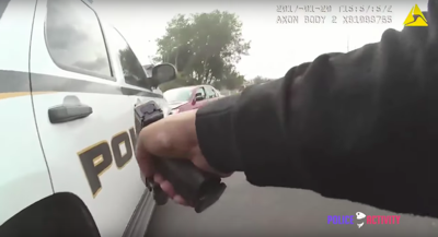 FILE - Police body camera video
