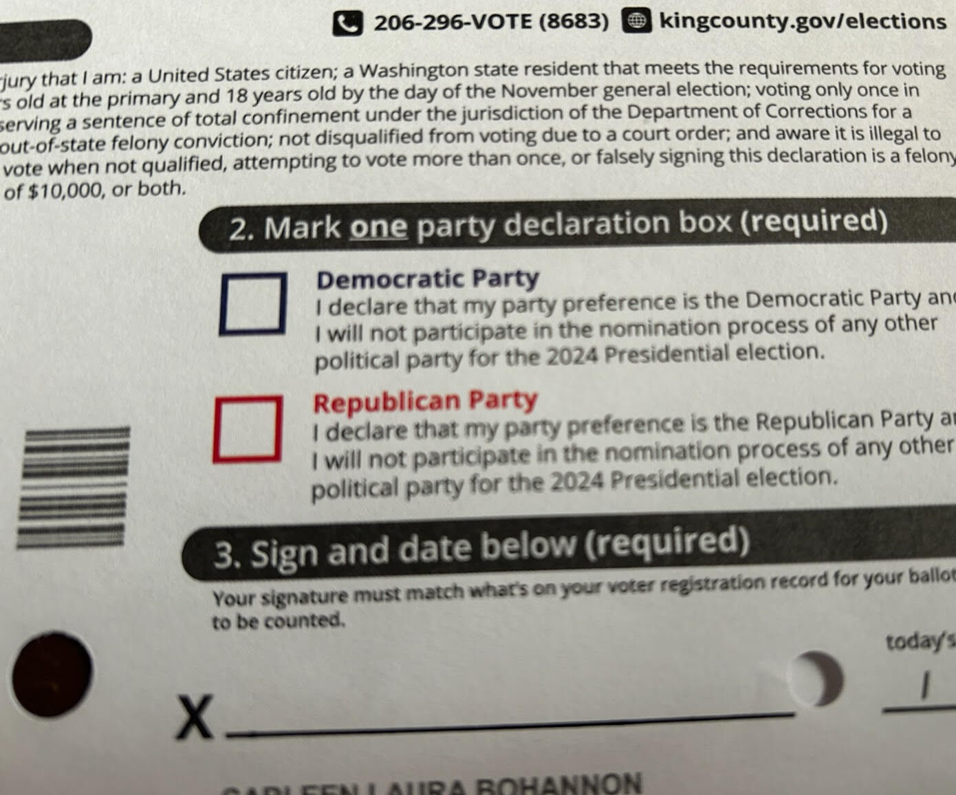 Party Preference Requirement On Presidential Primary Ballot Nothing New ...