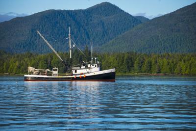 Alaskan fishing boat