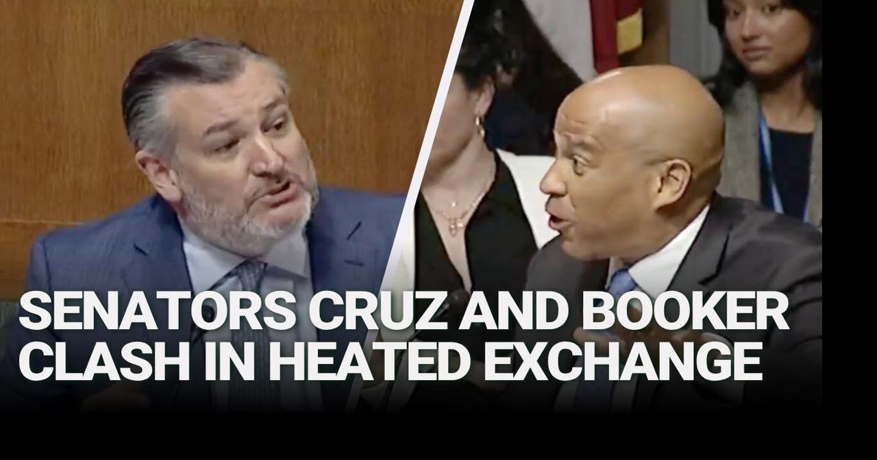 WATCH: Cruz and Booker clash over Supreme Court justice safety ...