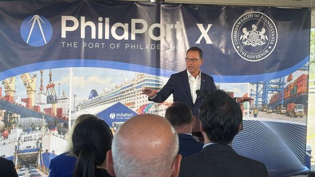 Shapiro announces $837M investment into Port of Philadelphia
