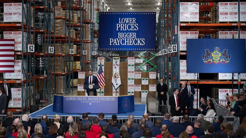 Vance, Garrity stump for Trump agenda with midterms on the horizon