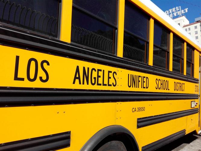 Los Angeles USD school bus
