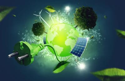FILE - climate change green energy