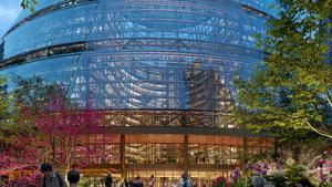 Google begins renovating Thompson Center to be used for Illinois headquarters
