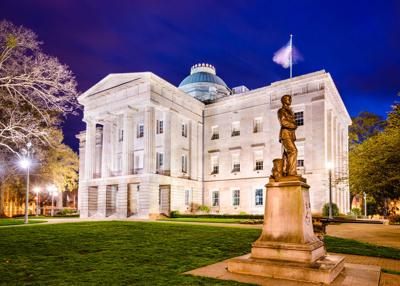 FILE - North Carolina State Capitol