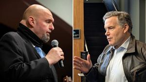Fetterman introduces McCormick at RNC midterm convention