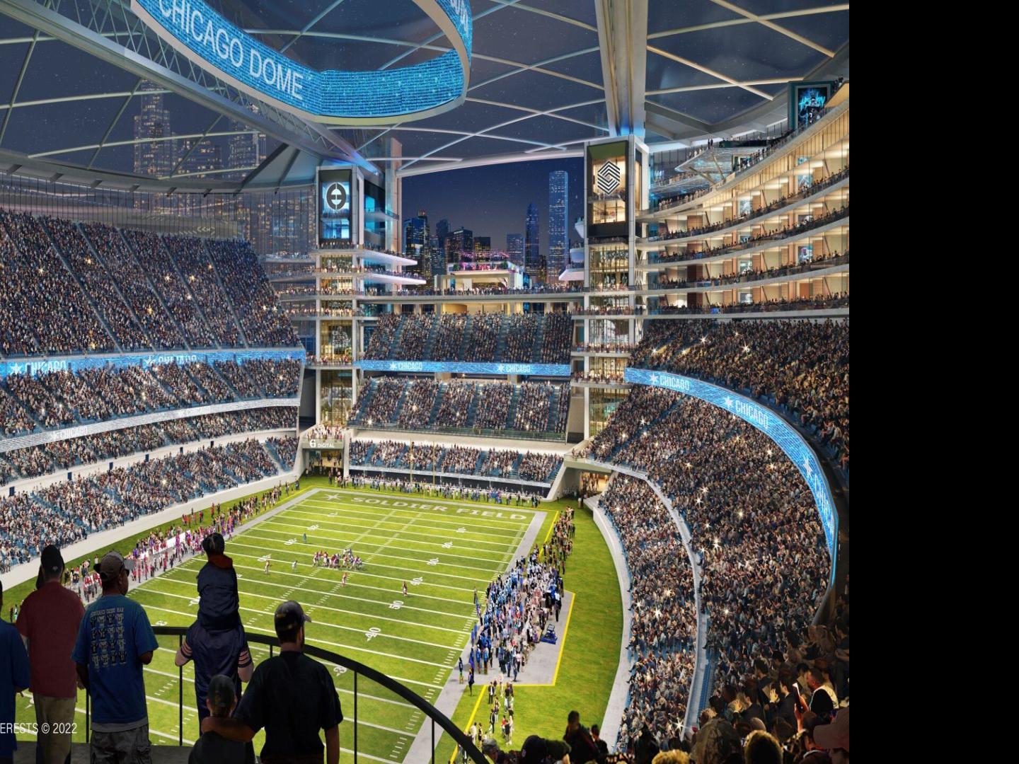 As the Chicago Bears prepare to present stadium plans, opposition growing  over taxpayer funding, Illinois