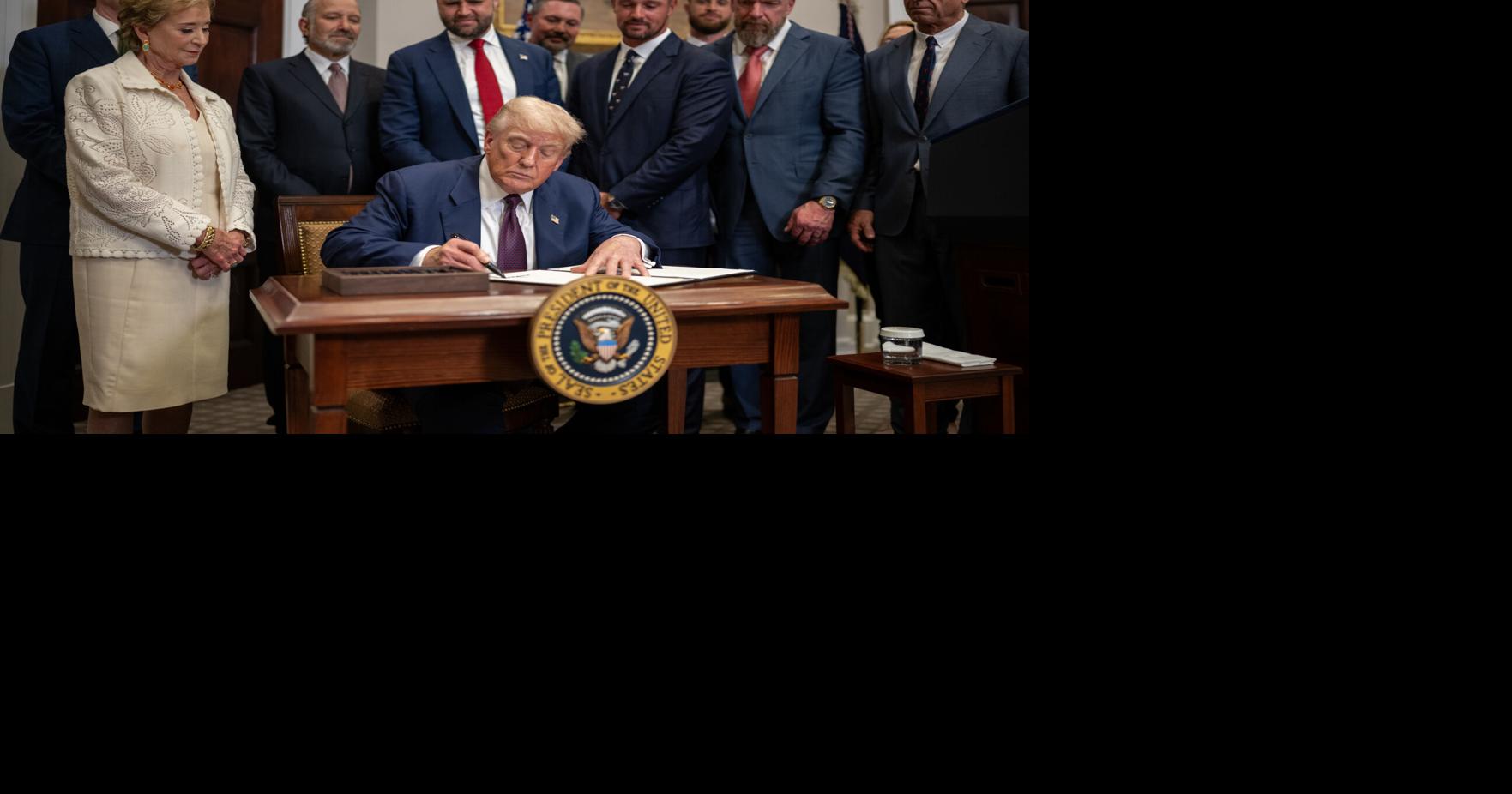 Trump's signs order to bring back Presidential Fitness Test