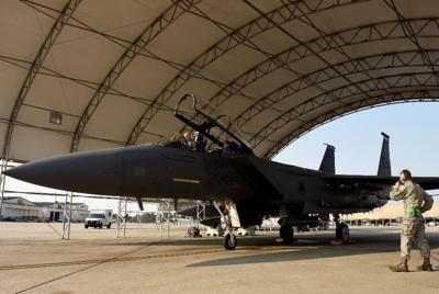 TCS - NC - F15E Strike Eagle Seymour Johnson 335 Fighter Squadron