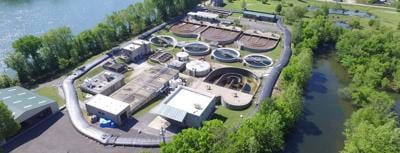 Branson Missouri waste water treatment plant by Lake Taneycomo