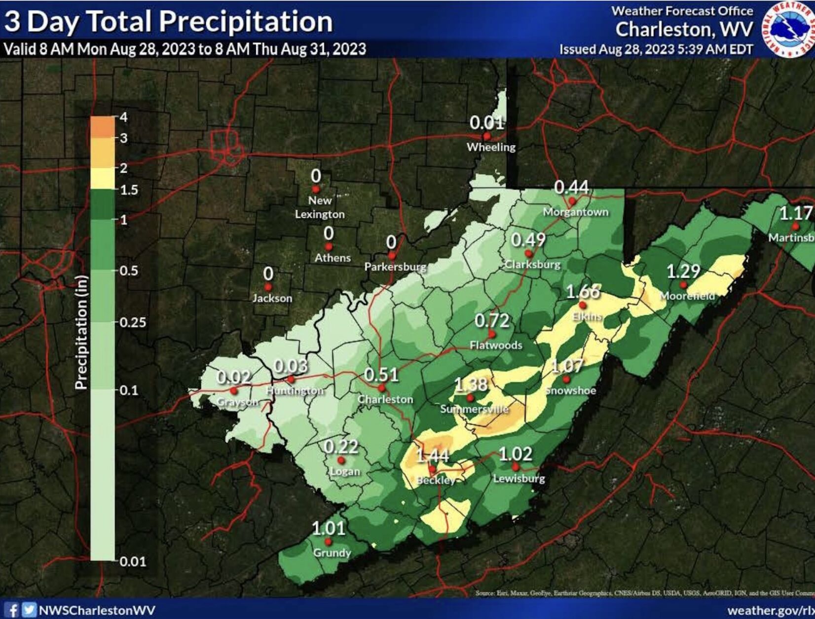 State Of Emergency Declared In Five Flooded Counties | West Virginia ...