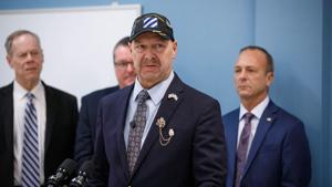 Sen. Doug Mastriano speaks in January 2025