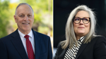Arizona candidates for governor - Katie Hobbs and Andy Biggs.