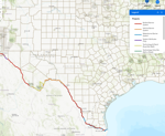 mart Wall plan for Texas-Mexico border
