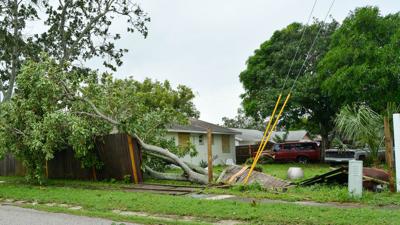 FILE - Hurricane Irma damage